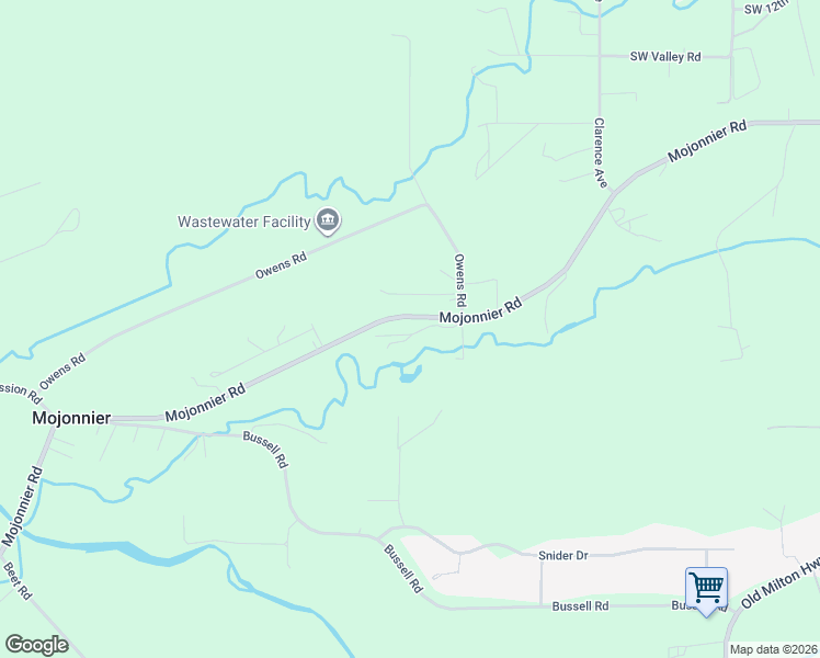 map of restaurants, bars, coffee shops, grocery stores, and more near 1253 Mojonnier Road in Walla Walla