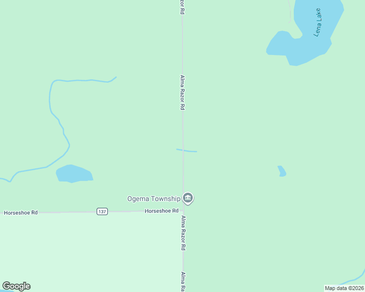 map of restaurants, bars, coffee shops, grocery stores, and more near Alma Razor Road in Hinckley