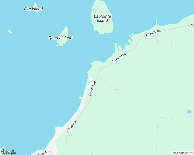 map of restaurants, bars, coffee shops, grocery stores, and more near 30553 East Tourist Road in Drummond