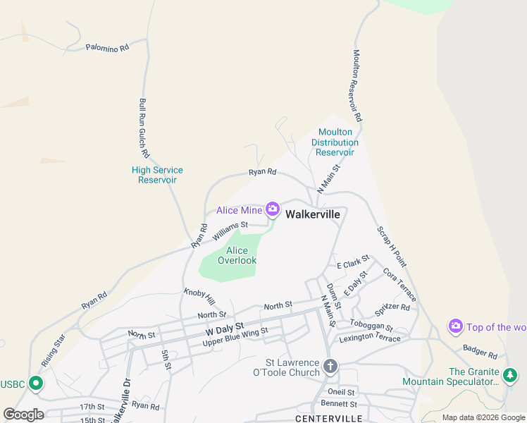 map of restaurants, bars, coffee shops, grocery stores, and more near 230-298 Williams Street in Walkerville