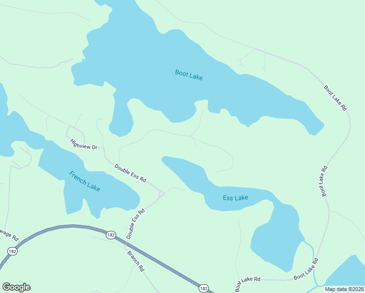 map of restaurants, bars, coffee shops, grocery stores, and more near 4211 Ess Lake Road in Park Falls