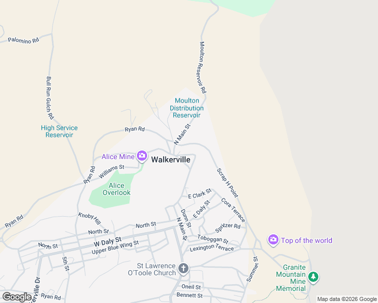 map of restaurants, bars, coffee shops, grocery stores, and more near Scrap H Point in Walkerville