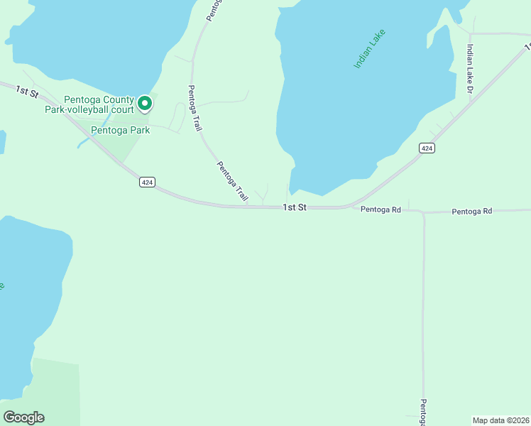 map of restaurants, bars, coffee shops, grocery stores, and more near 1549 County Road 424 in Crystal Falls