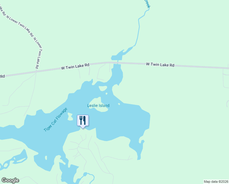 map of restaurants, bars, coffee shops, grocery stores, and more near 10919 West Twin Lake Road in Hayward