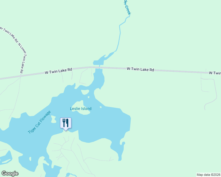 map of restaurants, bars, coffee shops, grocery stores, and more near 10919 West Twin Lake Road in Hayward