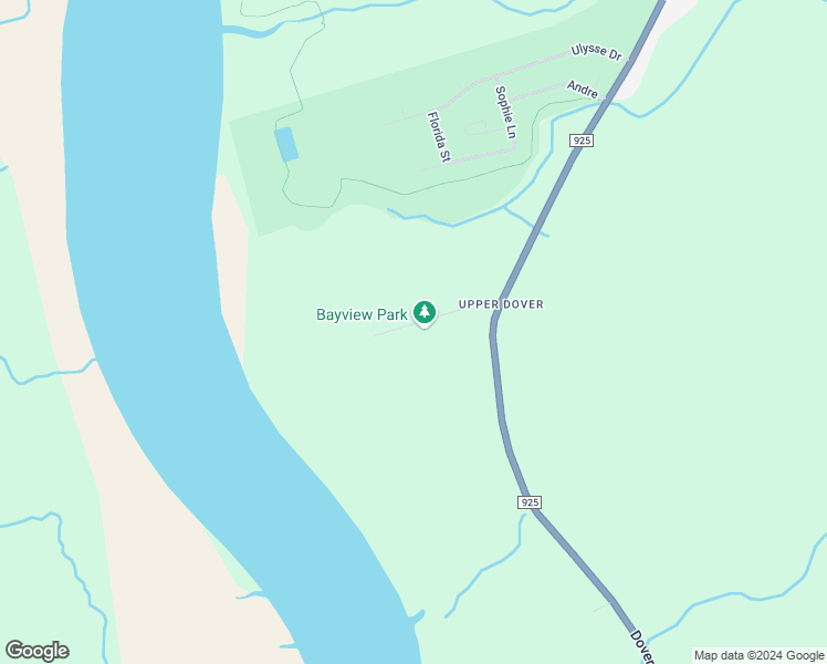 map of restaurants, bars, coffee shops, grocery stores, and more near 333 Bayview Court in Dieppe
