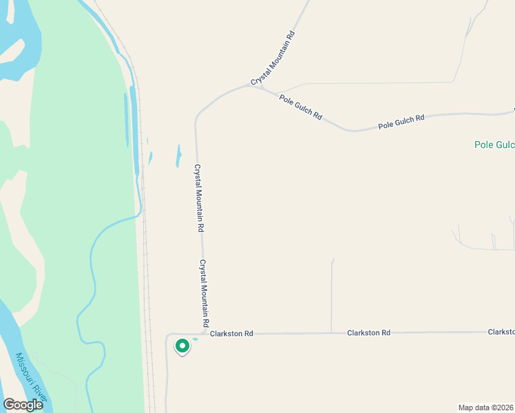 map of restaurants, bars, coffee shops, grocery stores, and more near 11520 Crystal Mountain Road in Three Forks