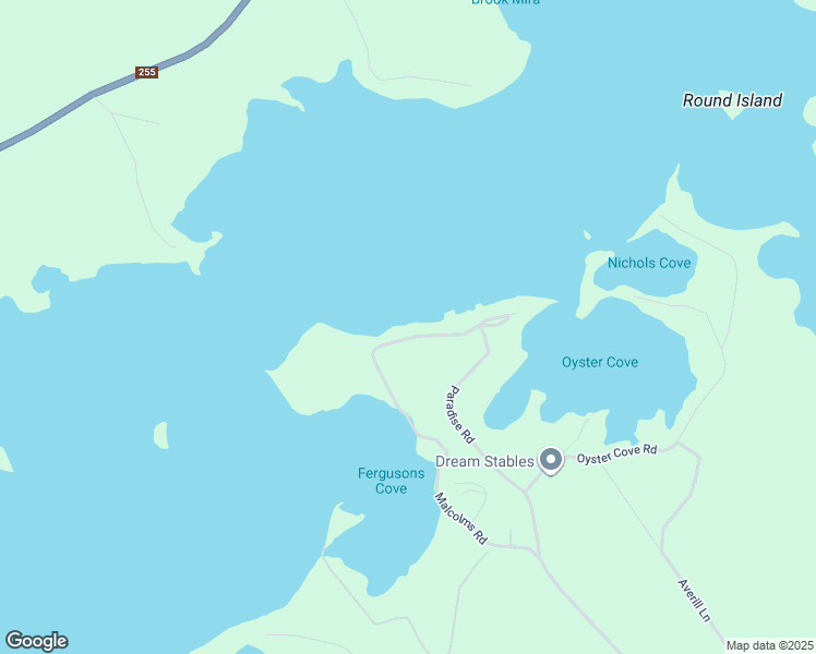 map of restaurants, bars, coffee shops, grocery stores, and more near 345 Malcolms Road in Albert Bridge