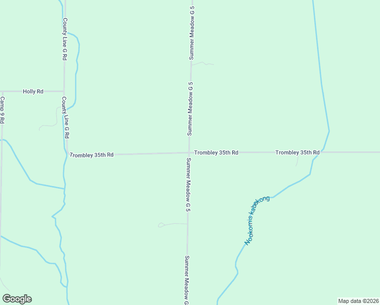 map of restaurants, bars, coffee shops, grocery stores, and more near 2926 Trombley 35th Road in Rock