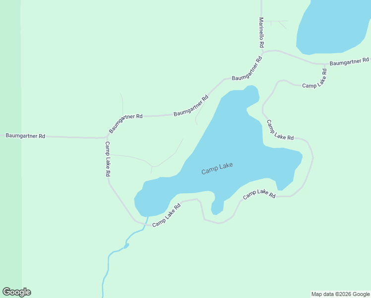 map of restaurants, bars, coffee shops, grocery stores, and more near 375 West Camp Lake Road in Iron River