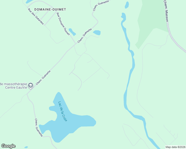 map of restaurants, bars, coffee shops, grocery stores, and more near Rue du Guéret in Sainte-Marguerite-du-Lac-Masson