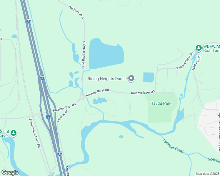 map of restaurants, bars, coffee shops, grocery stores, and more near 182 Kalama River Road in Kalama