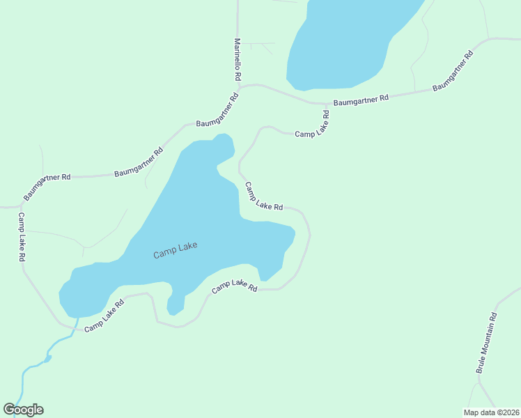 map of restaurants, bars, coffee shops, grocery stores, and more near 225 Camp Lake Road in Iron River