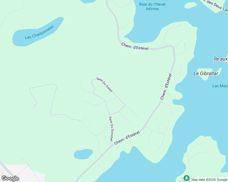 map of restaurants, bars, coffee shops, grocery stores, and more near 39 Rue du Sentier du Soleil in Sainte-Marguerite-du-Lac-Masson
