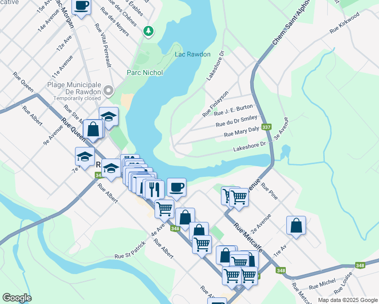 3718 Lakeshore Drive, Rawdon QC Walk Score