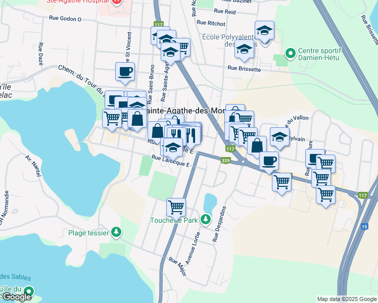 129 Rue Principale Est, SainteAgathedesMonts QC Walk Score