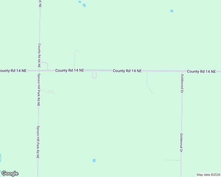 map of restaurants, bars, coffee shops, grocery stores, and more near 12930 County Road 14 Northeast in Miltona