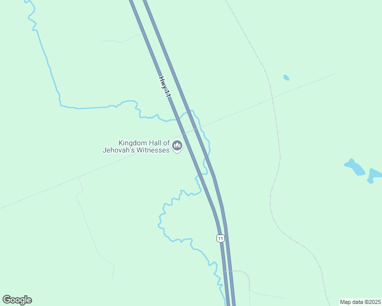 map of restaurants, bars, coffee shops, grocery stores, and more near Ontario 11 in Parry Sound District