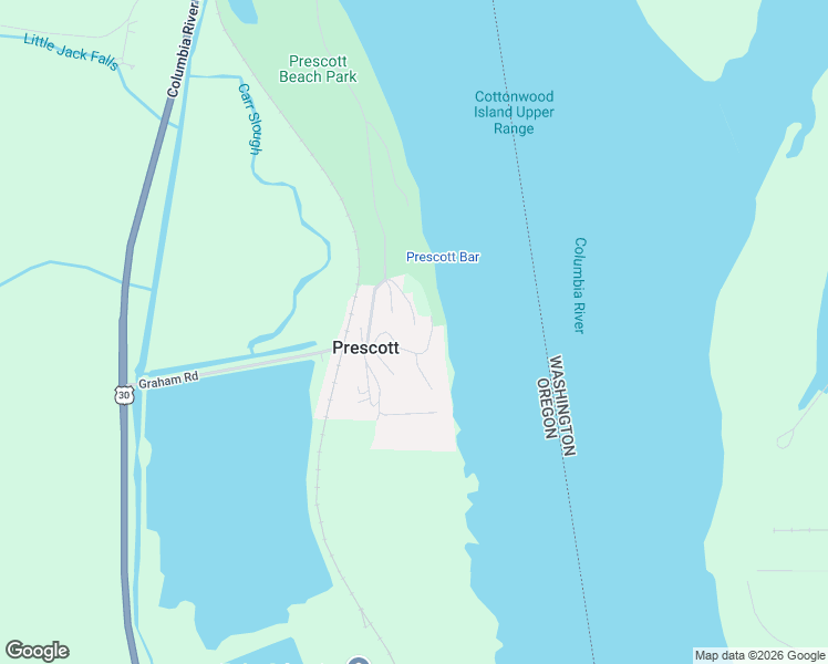 map of restaurants, bars, coffee shops, grocery stores, and more near 72610 Dwight Street in Rainier