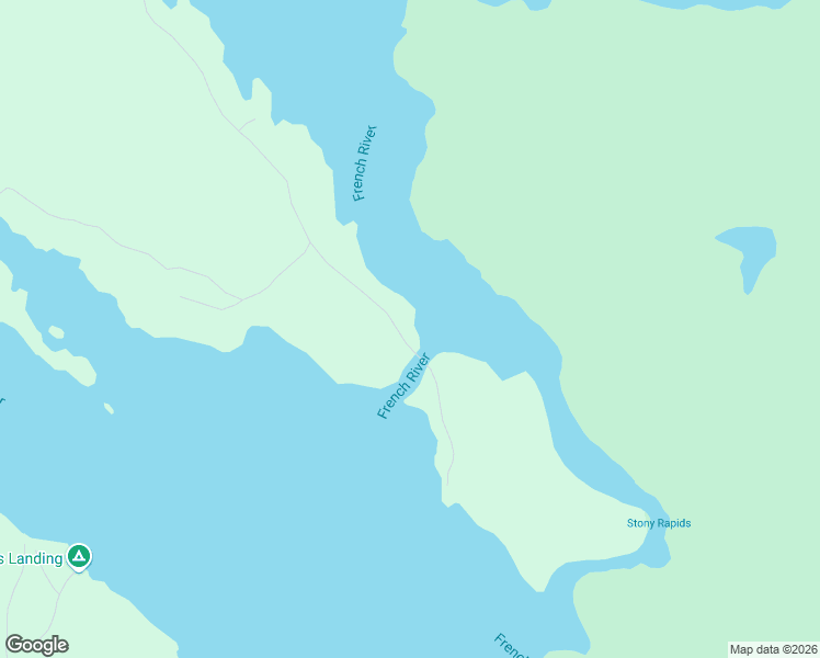 map of restaurants, bars, coffee shops, grocery stores, and more near Dry Pine Bay Road in French River