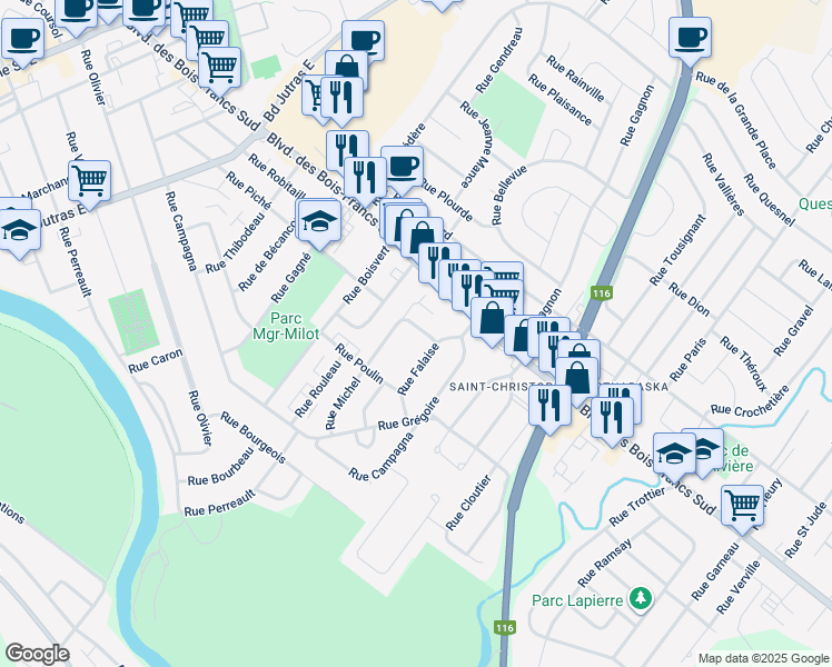 190 Rue Michel, Victoriaville QC Walk Score