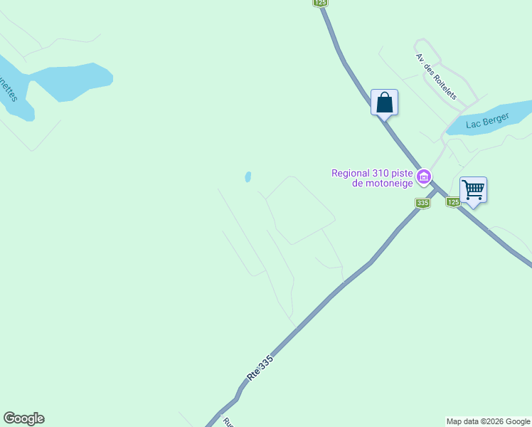 map of restaurants, bars, coffee shops, grocery stores, and more near 625 Avenue du Val d'Espoir in Chertsey