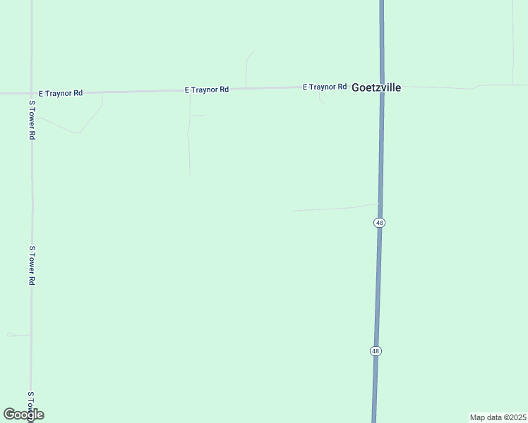 map of restaurants, bars, coffee shops, grocery stores, and more near in Goetzville