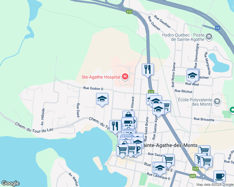 12 Rue Godon Ouest, SainteAgathedesMonts QC Walk Score