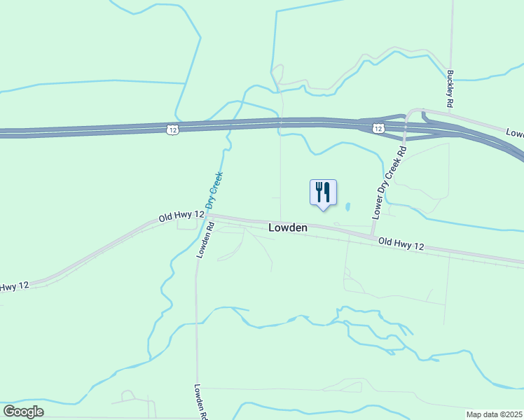 map of restaurants, bars, coffee shops, grocery stores, and more near 131 Marshall Street in Touchet
