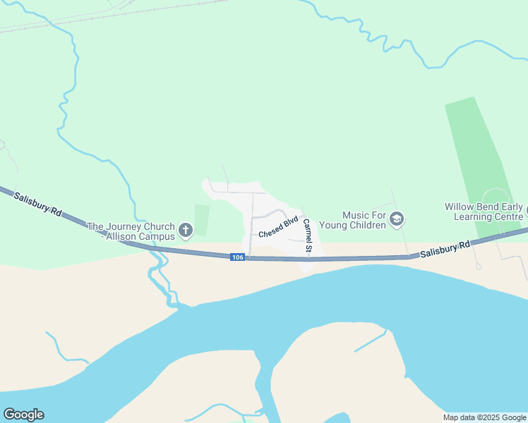 map of restaurants, bars, coffee shops, grocery stores, and more near 33 Talith Street in Moncton