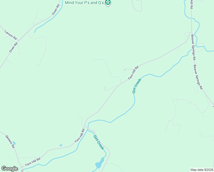 map of restaurants, bars, coffee shops, grocery stores, and more near 73300 Fern Hill Road in Rainier
