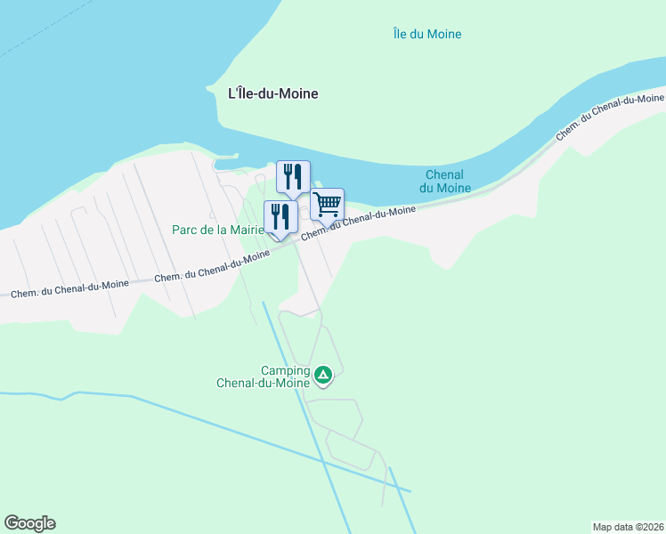 map of restaurants, bars, coffee shops, grocery stores, and more near 9 Rue Pierre-Maxime in Montérégie
