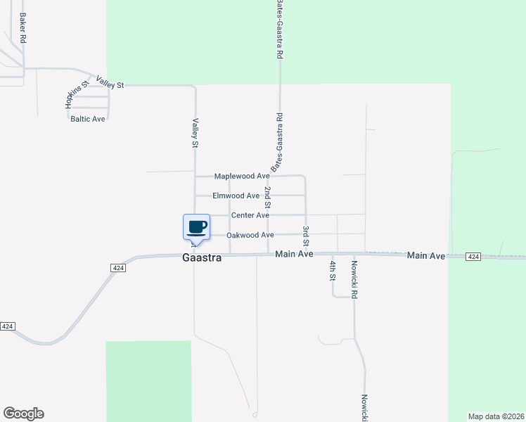 map of restaurants, bars, coffee shops, grocery stores, and more near 29 2nd Street in Gaastra