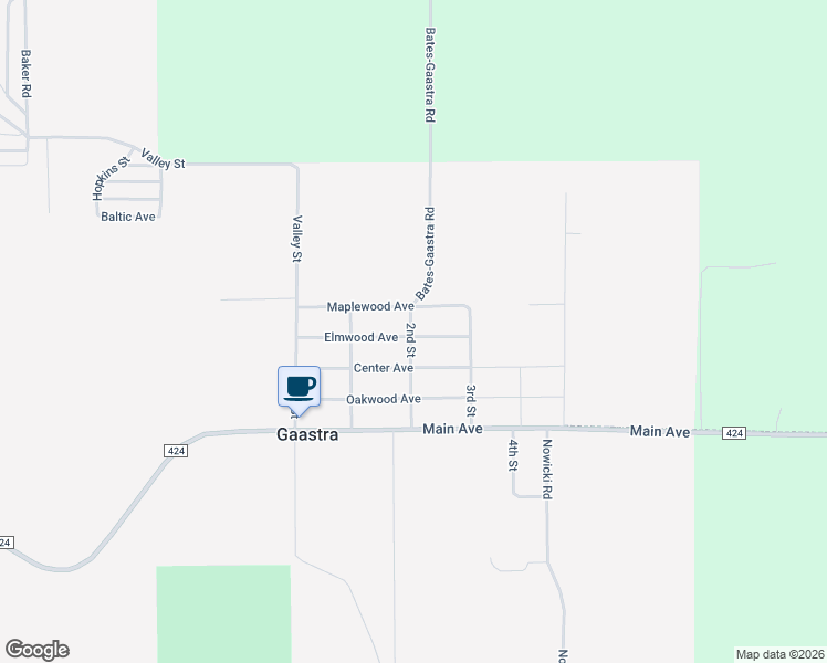 map of restaurants, bars, coffee shops, grocery stores, and more near 29 2nd St in Gaastra