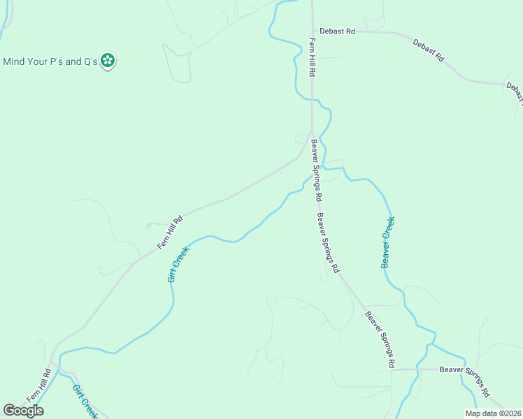 map of restaurants, bars, coffee shops, grocery stores, and more near 73500 Fern Hill Road in Rainier