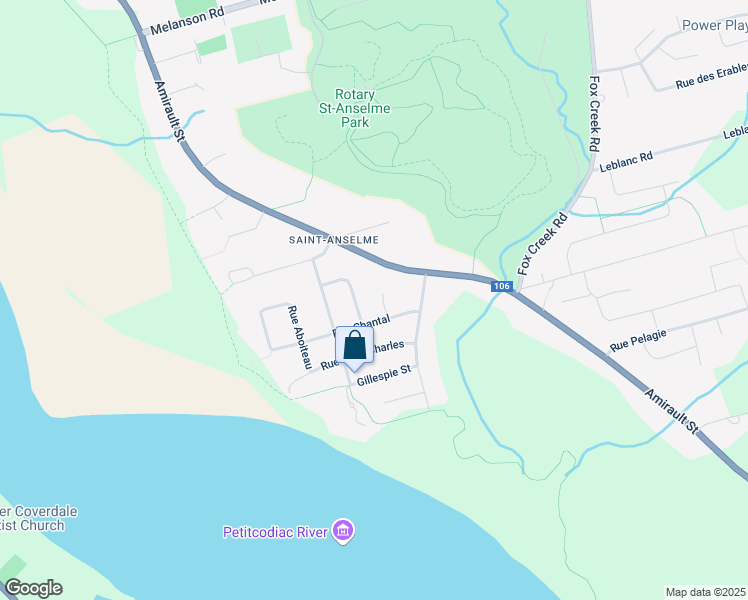 map of restaurants, bars, coffee shops, grocery stores, and more near 23 Rue Lydia in Dieppe