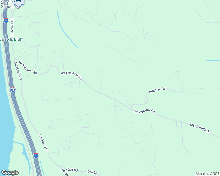 map of restaurants, bars, coffee shops, grocery stores, and more near 640 Mount Pleasant Road in Kelso