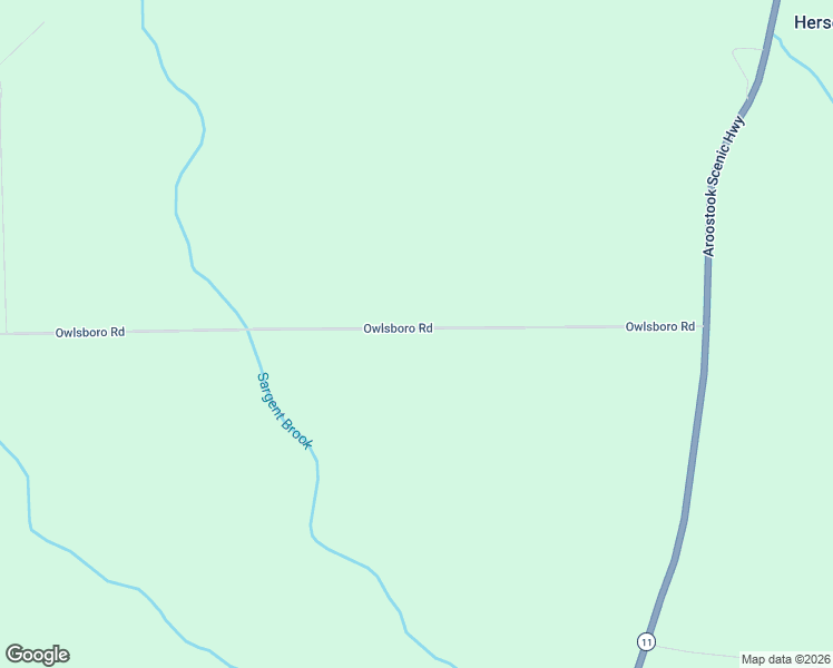 map of restaurants, bars, coffee shops, grocery stores, and more near 58 Owlsboro Road in Mount Chase