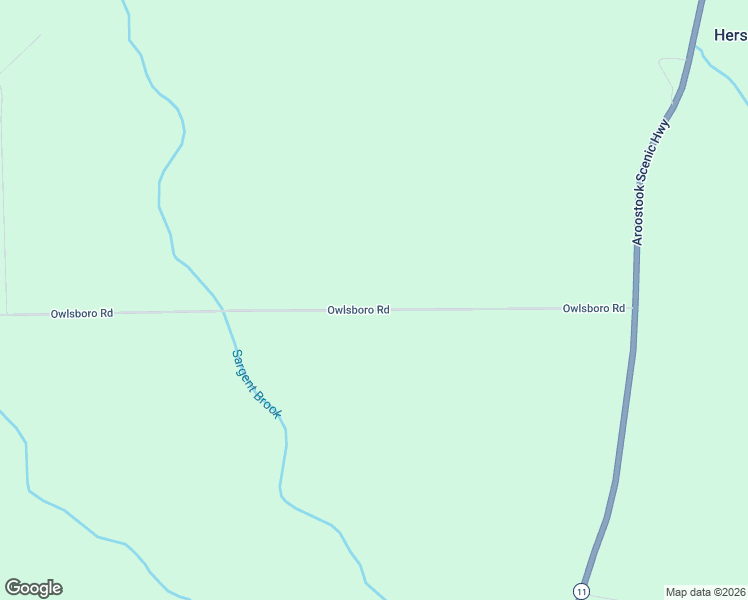 map of restaurants, bars, coffee shops, grocery stores, and more near 58 Owlsboro Road in Mount Chase