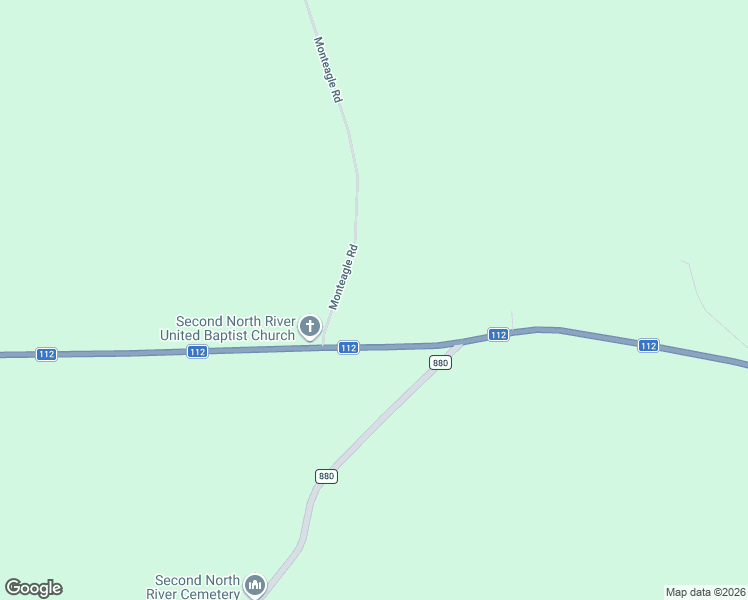 map of restaurants, bars, coffee shops, grocery stores, and more near 6626 New Brunswick 880 in Second North River