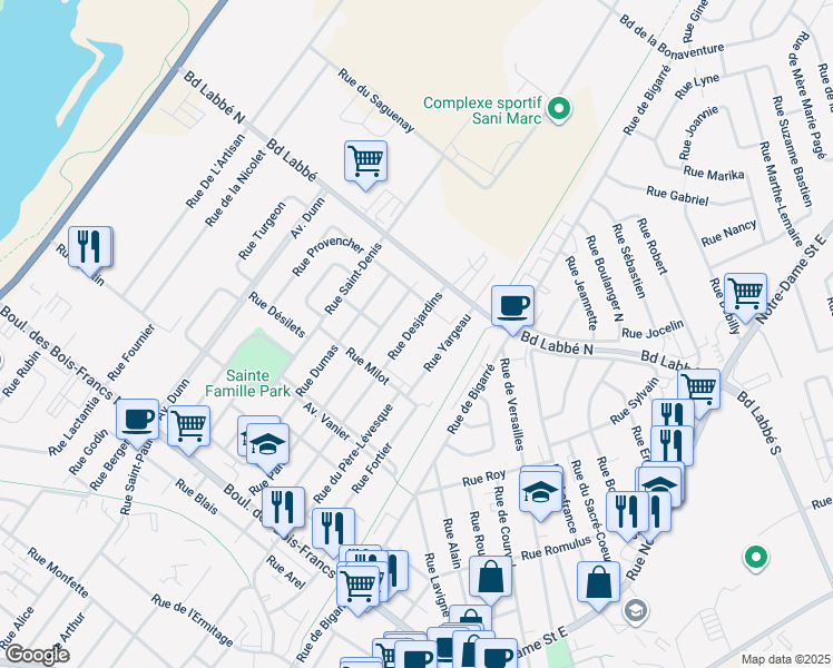 69 Rue Desjardins, Victoriaville QC Walk Score