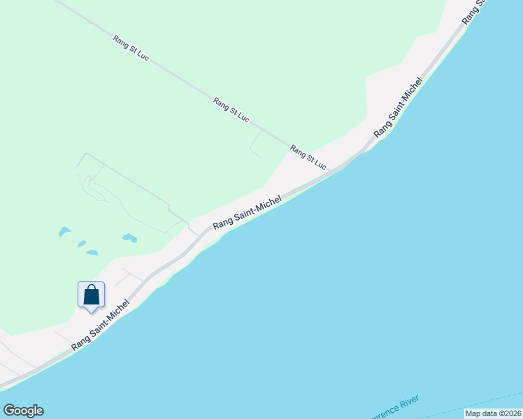 map of restaurants, bars, coffee shops, grocery stores, and more near 1276 Rang Saint-Michel in Saint-Ignace-de-Loyola