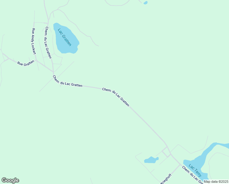 map of restaurants, bars, coffee shops, grocery stores, and more near Chemin du Lac Gratten in Rawdon
