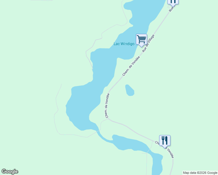 map of restaurants, bars, coffee shops, grocery stores, and more near 1535 Chemin de Vendée in Amherst
