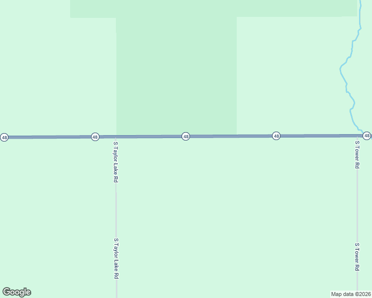 map of restaurants, bars, coffee shops, grocery stores, and more near 15226 Michigan 48 in Goetzville
