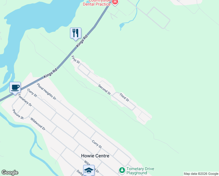 map of restaurants, bars, coffee shops, grocery stores, and more near 8 Park Street in Cape Breton Regional Municipality