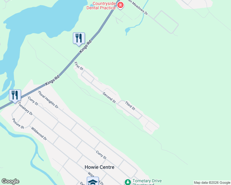 map of restaurants, bars, coffee shops, grocery stores, and more near 10 Park Street in Cape Breton Regional Municipality