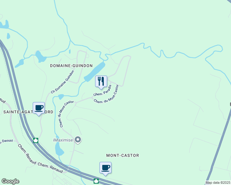 1205 Chemin du Mont Castor, SainteAgathedesMonts QC Walk Score