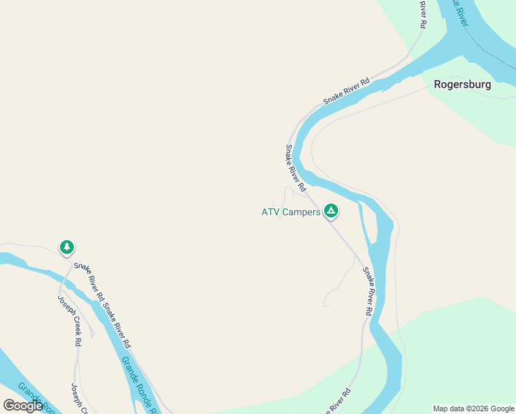 map of restaurants, bars, coffee shops, grocery stores, and more near 37896 Snake River Road in Asotin