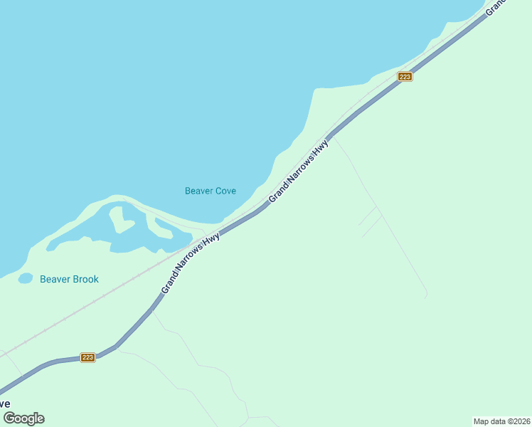 map of restaurants, bars, coffee shops, grocery stores, and more near 4609 Grand Narrows Highway in Beaver Cove